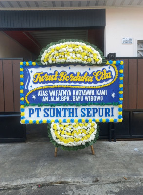 Papan Bunga Duka di Melintang
